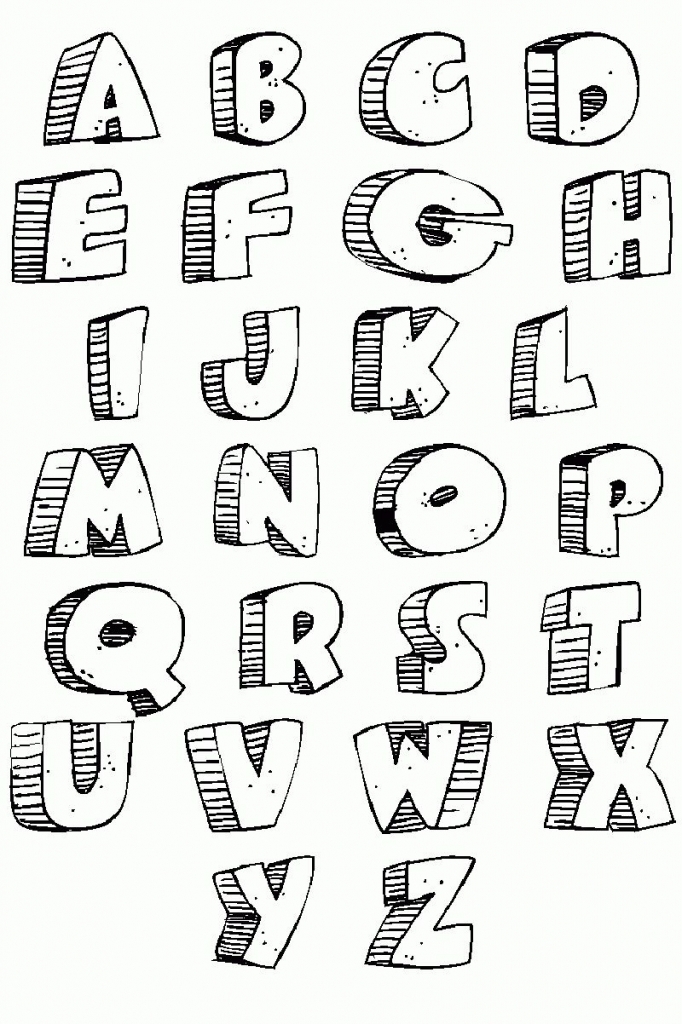 3d Graffiti Bubble Letters Graffiti Walls: Graffiti Alphabet