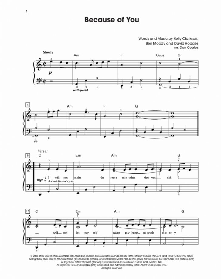 Sheet Music With Letters For Piano | Free Letter Templates