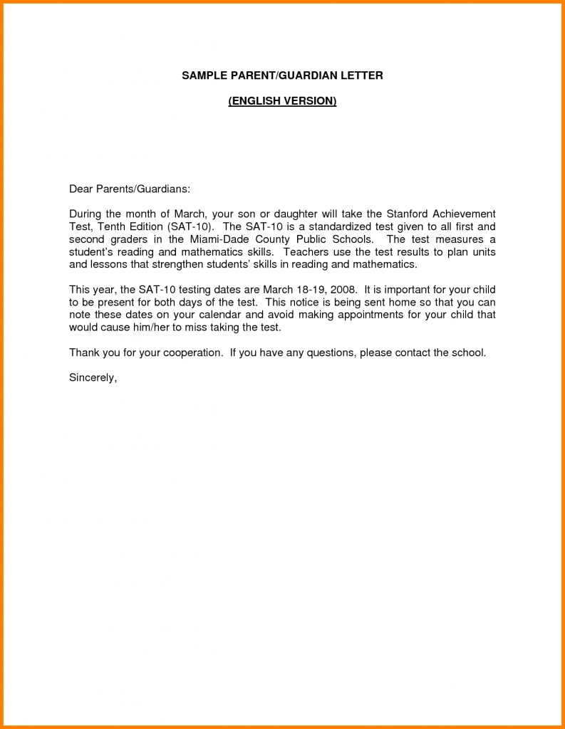 guardian cover letter examples best sample parent english version
