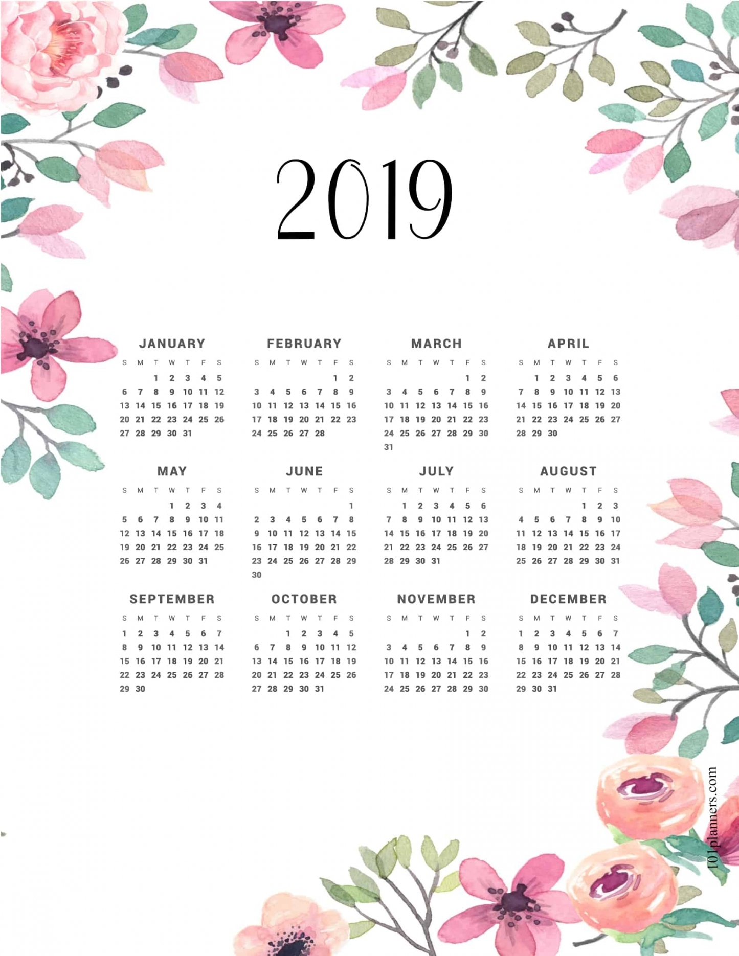 Weight Loss Calendar 2021 Printable