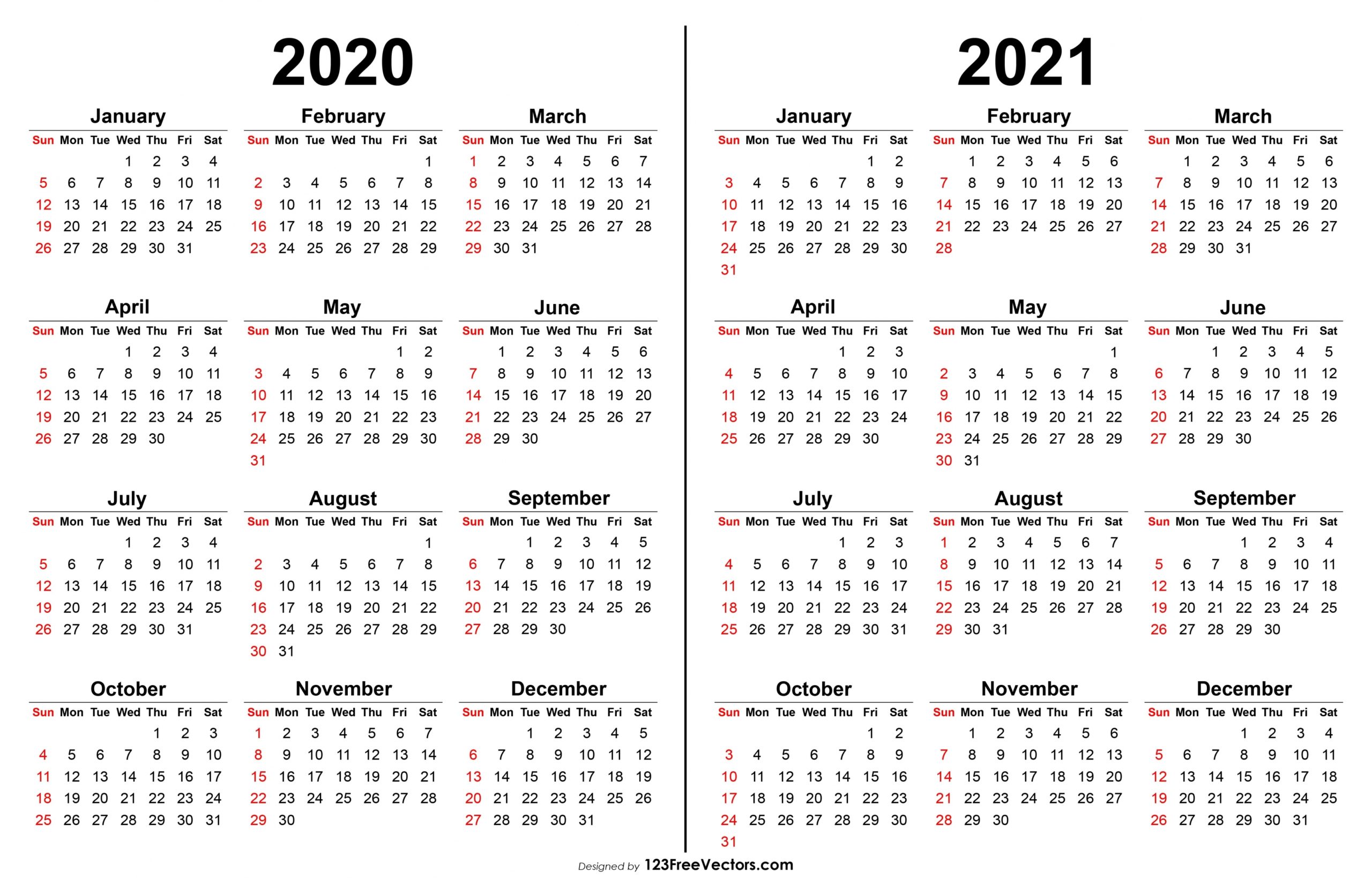 Printable Lined Calendar 2021 Printable Lined Calendar 2021