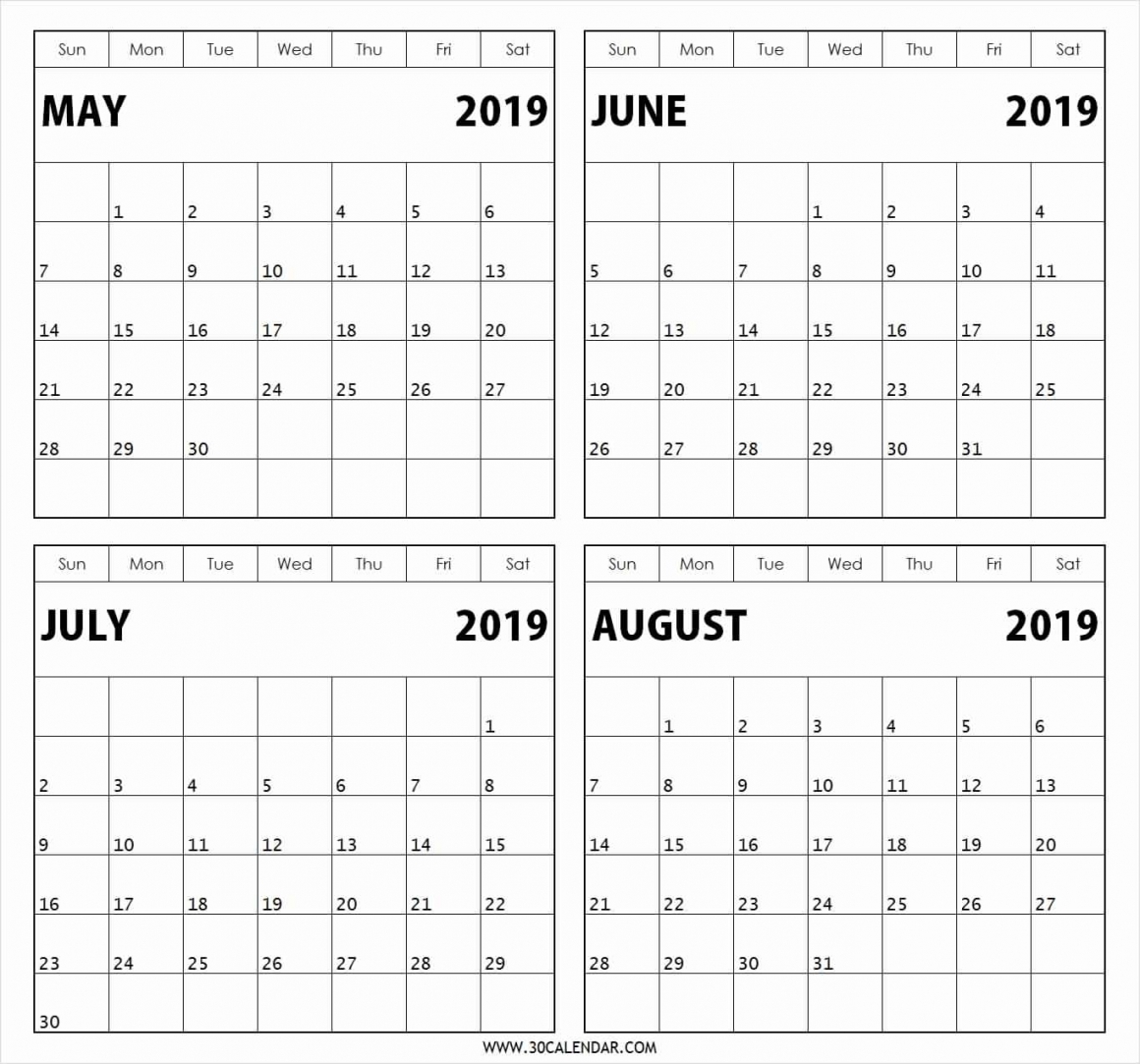 3 Month Calendar Printable Free Letter Templates 3 Month Calendar Printable Free Letter Templates