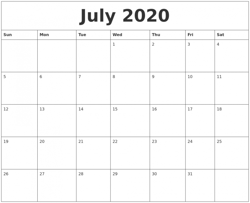 Printable Birthday Calendars 2020 Printable Birthday Calendars 2020