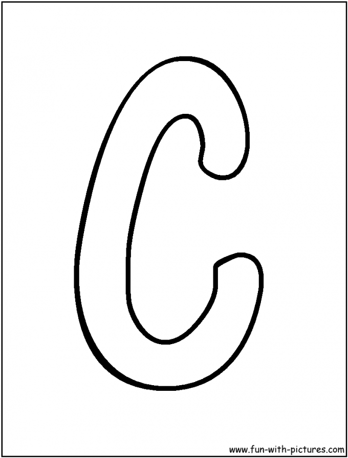 Bubble Letter Template