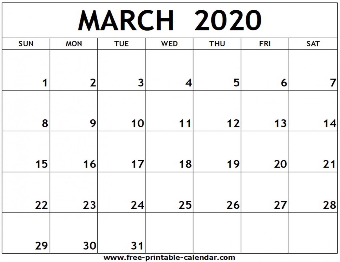 Calendars 2020 Printable Calendars 2020 Printable