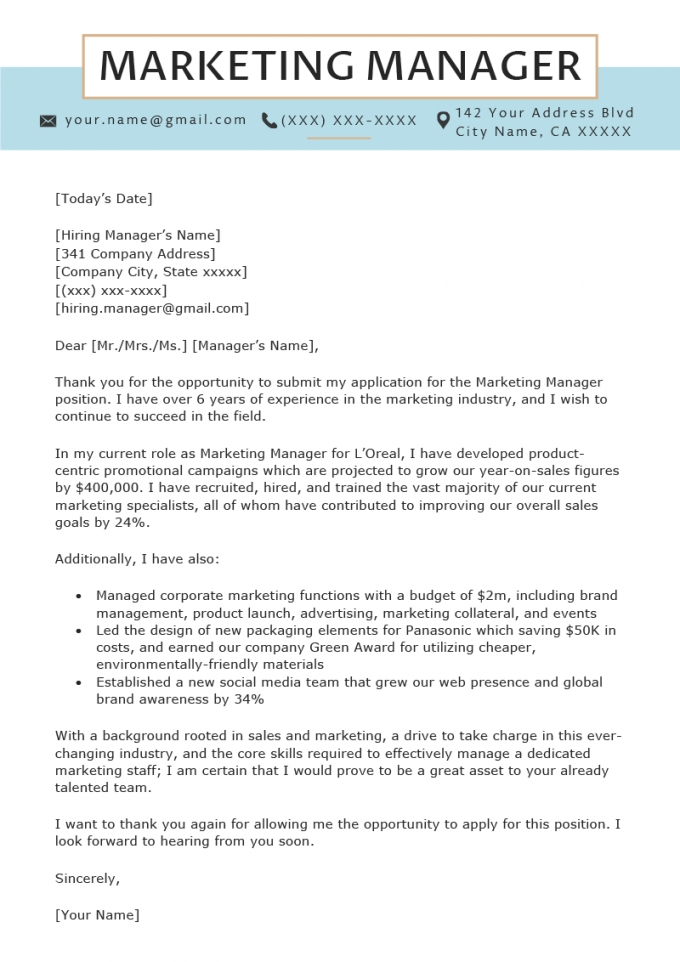 Cover Page For Resume Examples