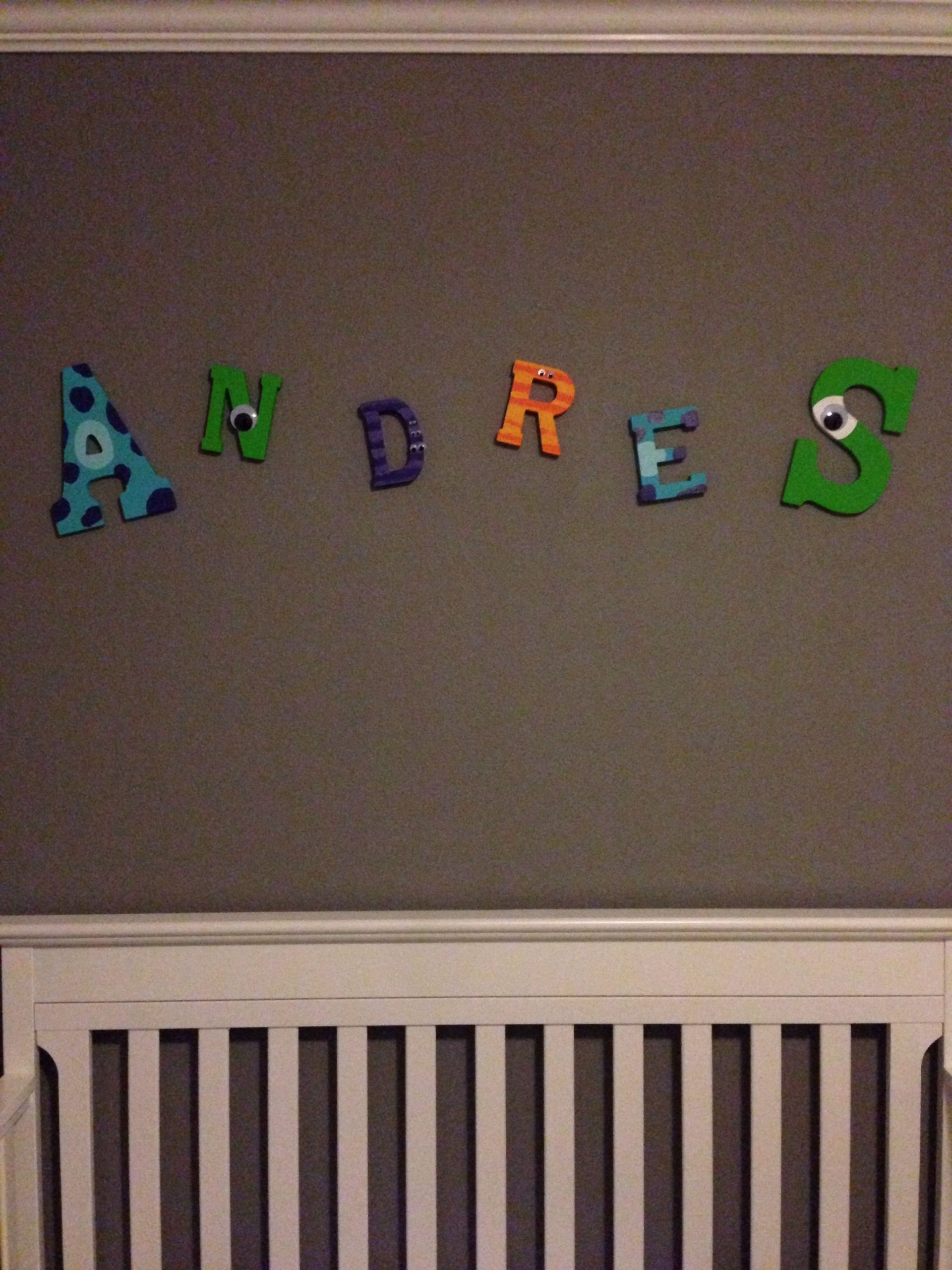 Baby Room Letters