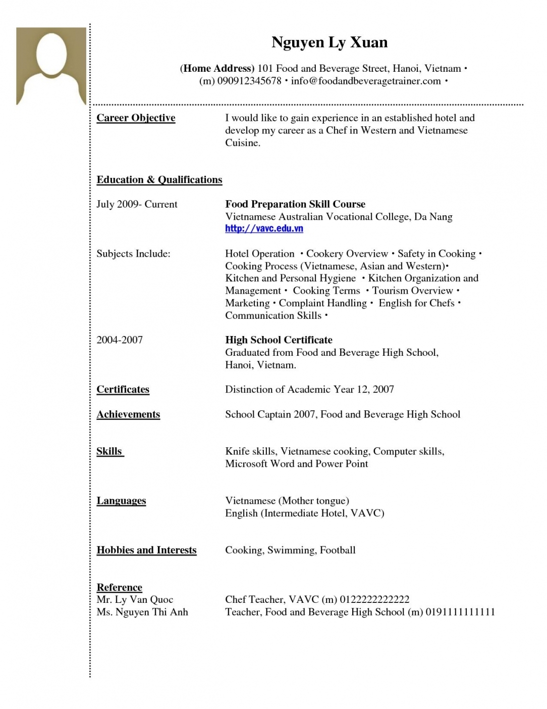 sample resume with no work experience college students pdf