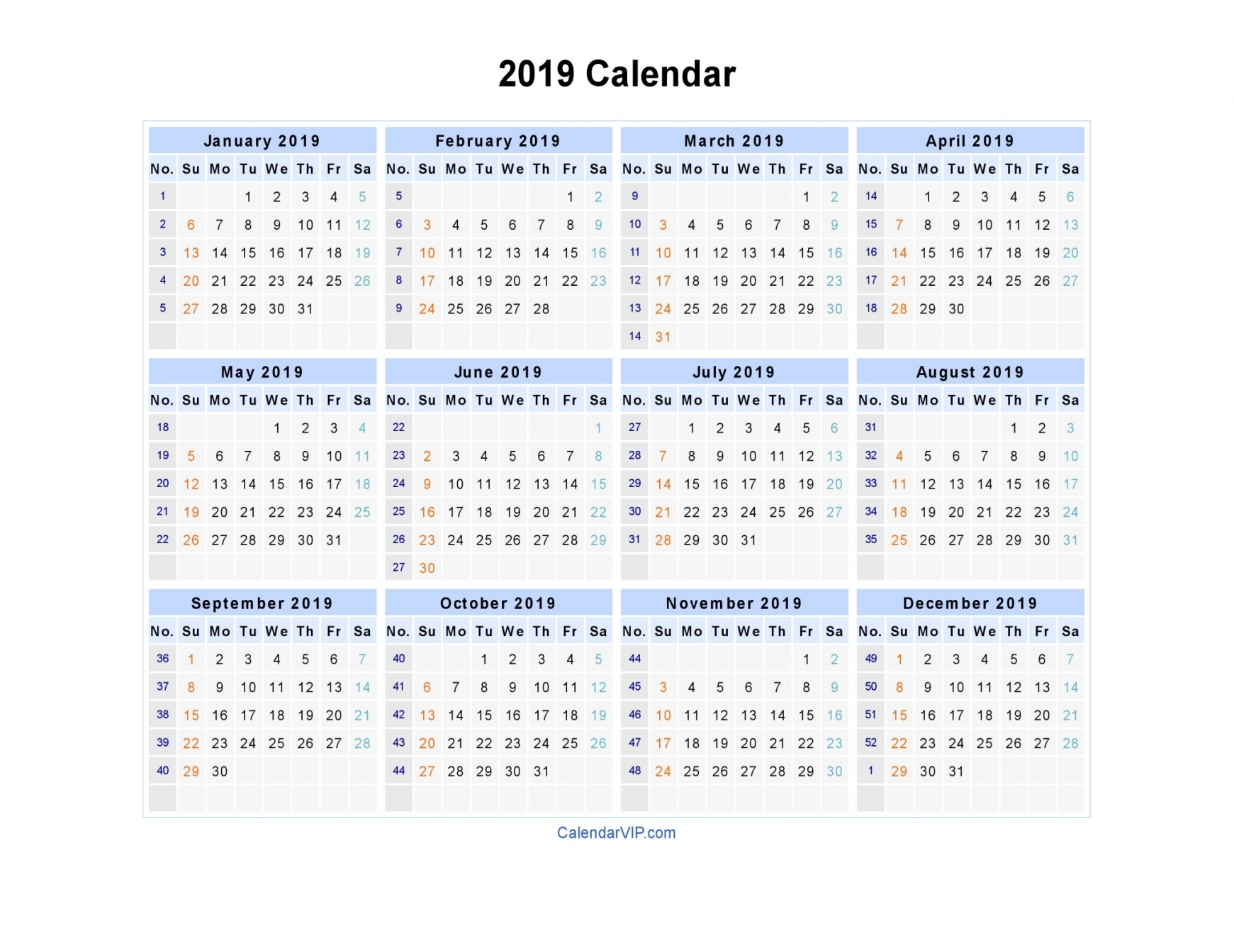 A3 Printable Calendar A3 Printable Calendar
