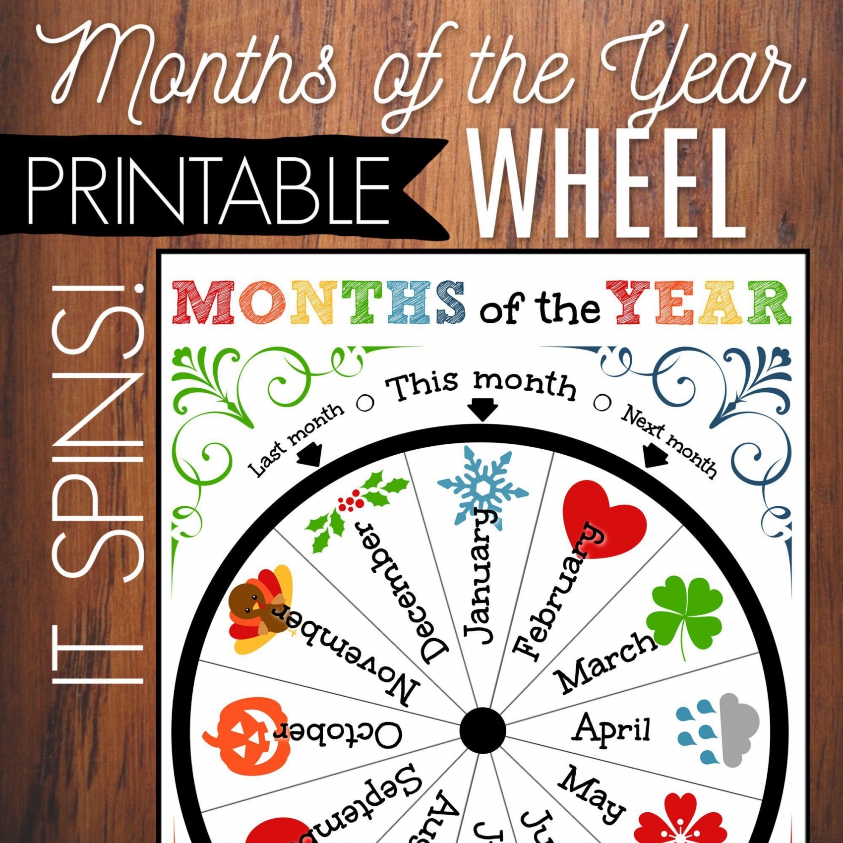 Circle Time Calendar Printables