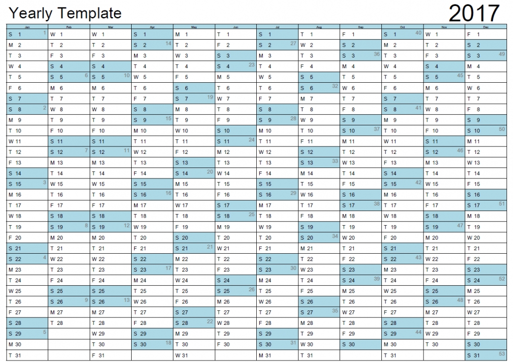 A3 Printable Calendar