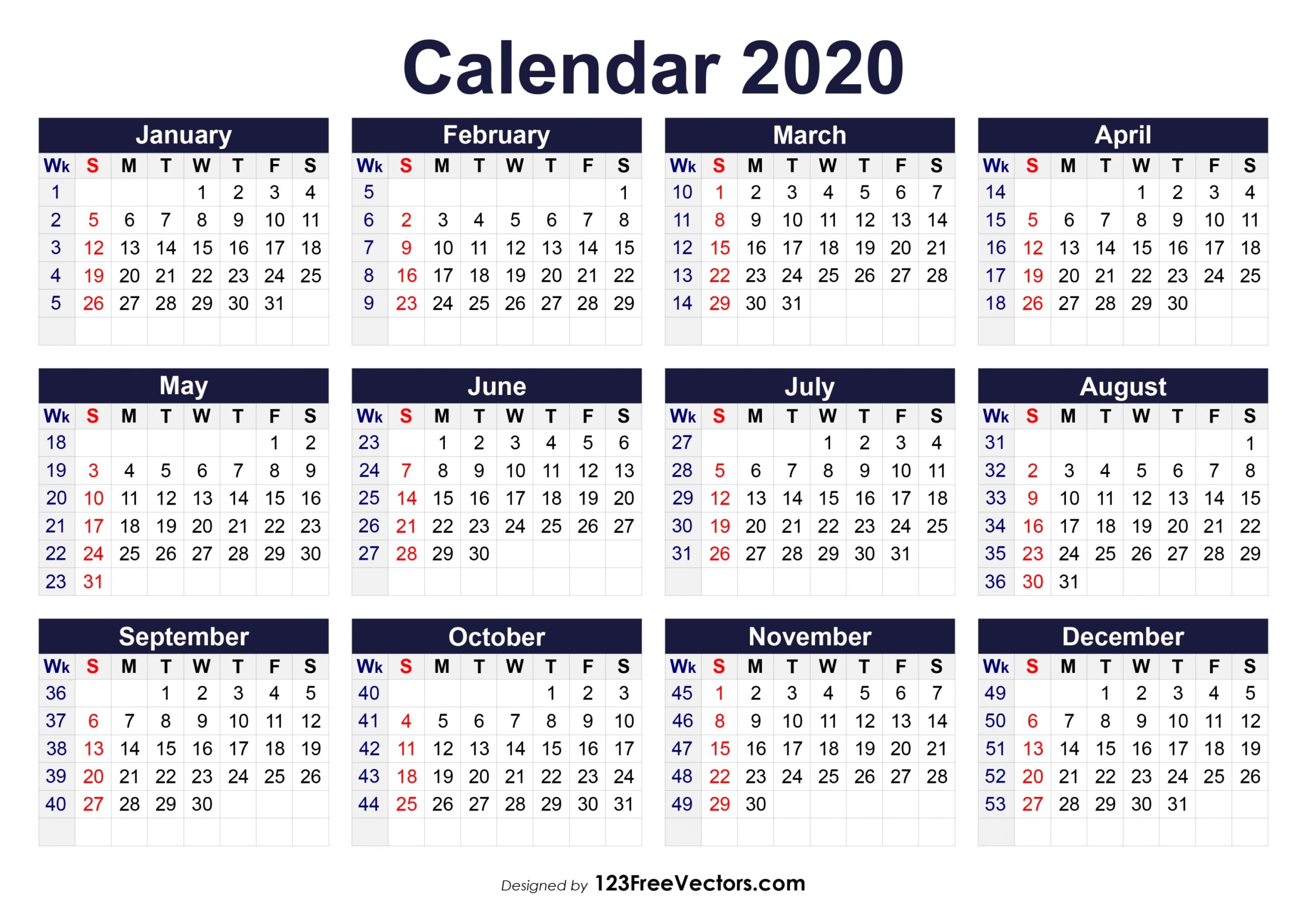 2020 Christmas Calendar Numbers Printable 2020 Christmas Calendar Numbers Printable