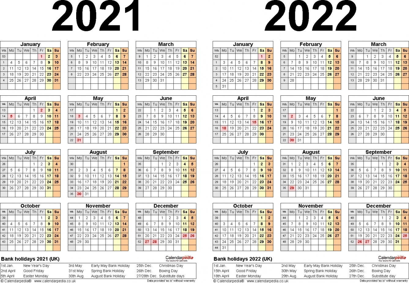 2021 Calendar Printable Uk 2021 Calendar Printable Uk