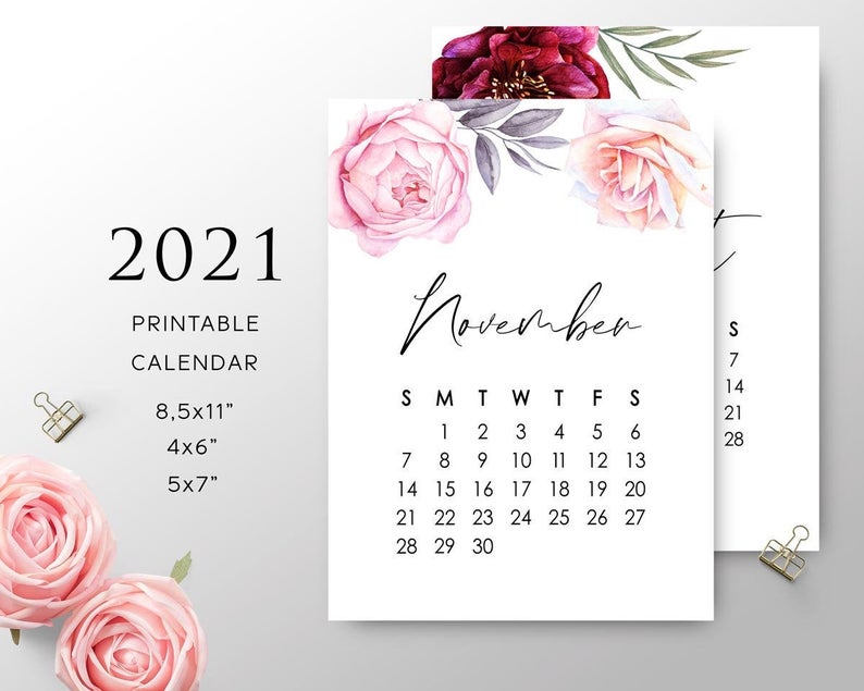 Free Printable 5X7 Calendar 2021 Free Letter Templates Free printable 5x7 calendar 2021 free letter templates