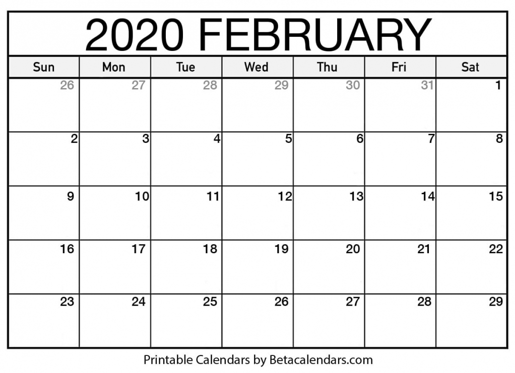 February 2021 Calendar Beta February 2021 Calendar Beta