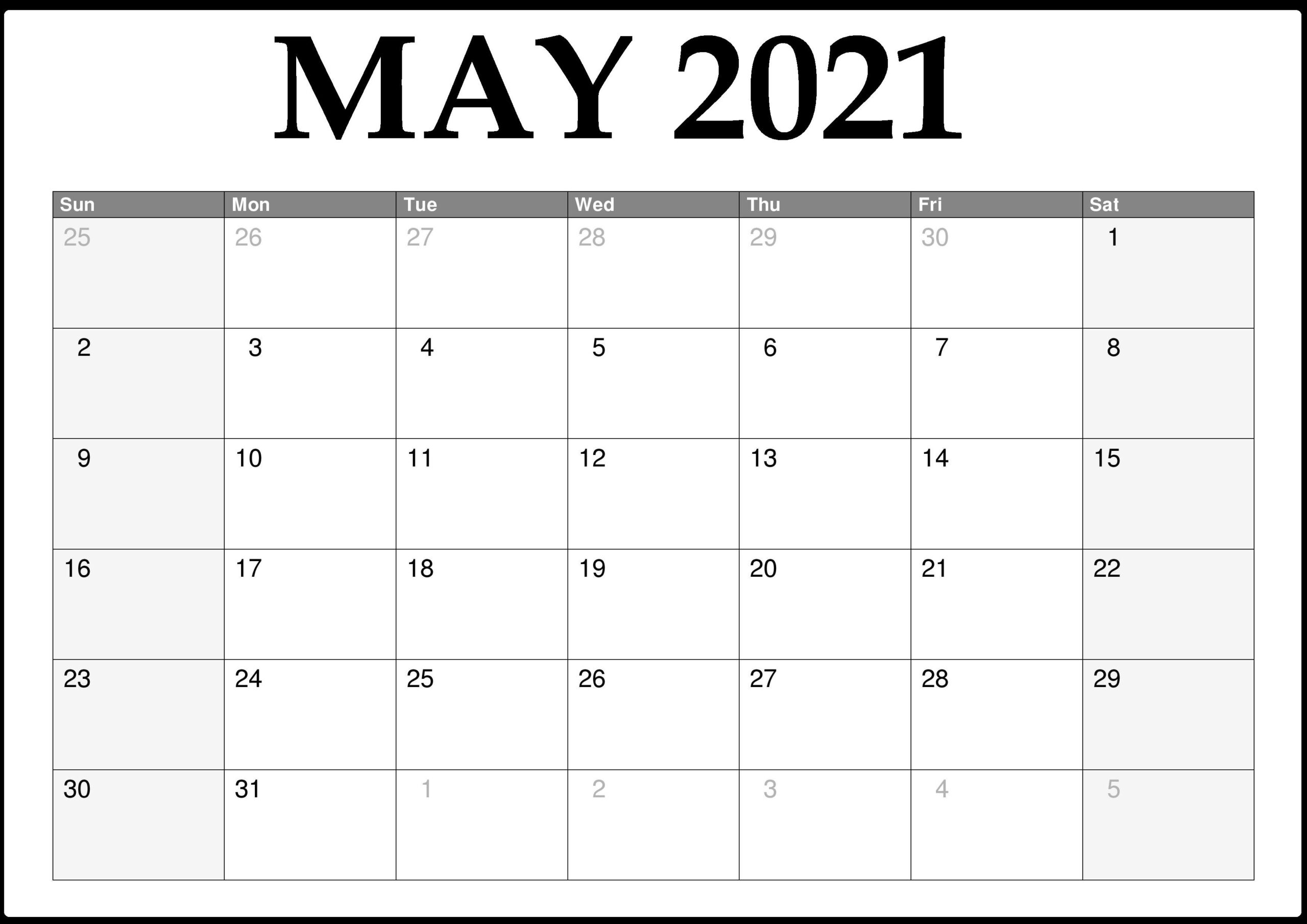 Free Printable May Calendar 2021 Free Letter Templates free-printable-may-calendar-2021-free-letter-templates