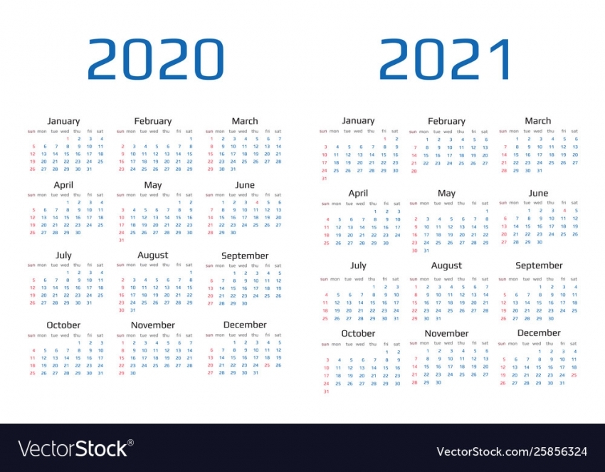 2021 Weekly Calendar Printable