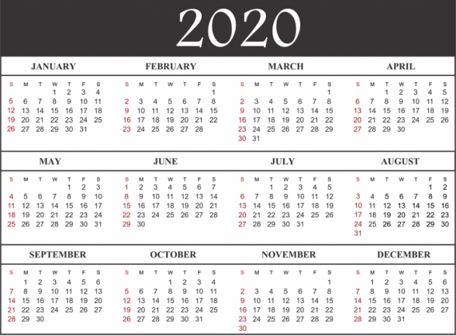 Free Calendar Printable 2020 Uk Free Calendar Printable 2020 Uk