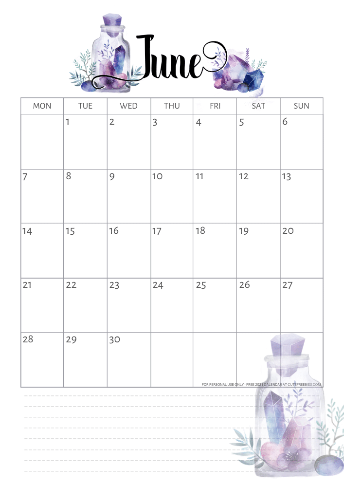 June-2021-calendar-printable-crystals - Cute Freebies For You