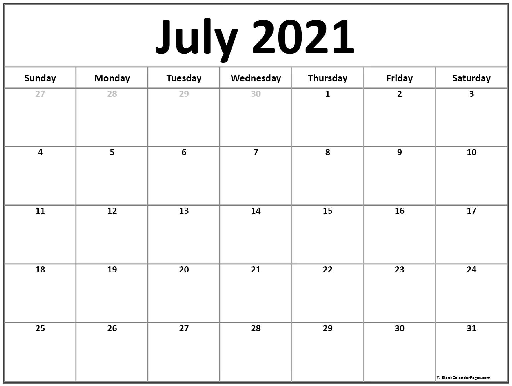 July 2021 calendar | free printable monthly calendars