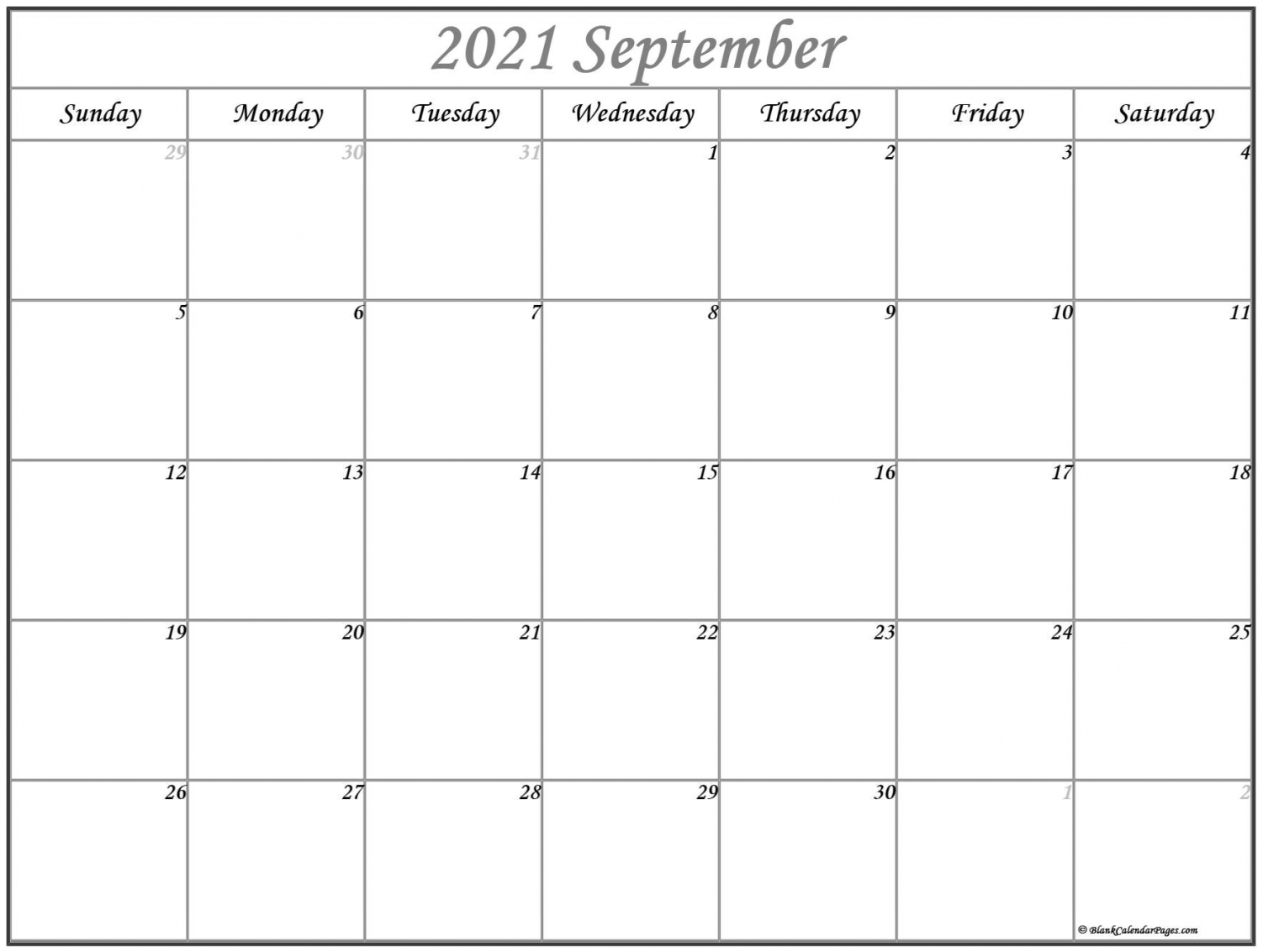 Printable Calendar November 2021