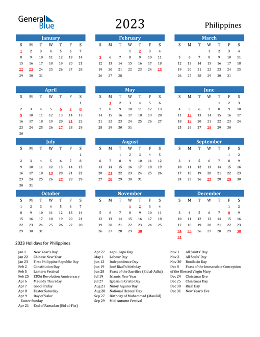 2023 united states calendar with holidays - 2023 yearly calendar